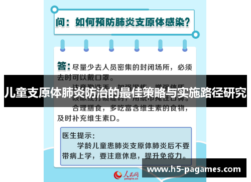 儿童支原体肺炎防治的最佳策略与实施路径研究