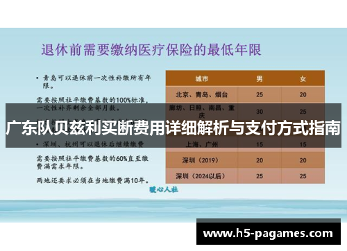 广东队贝兹利买断费用详细解析与支付方式指南